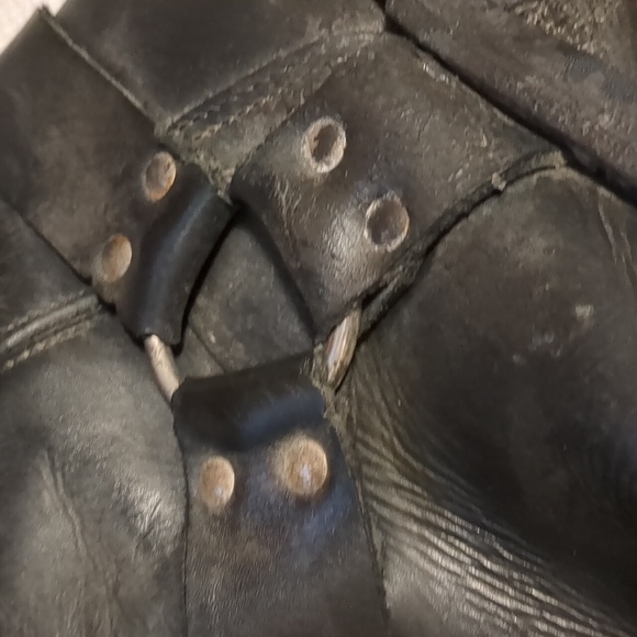 Canada West Men’s Bikers Boots – Black Loggertan 5078 - 12 EE - Picture 3 of 13